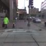 Second bus stop.
