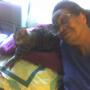 A rare picture of Mom and Missy.