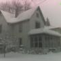 Our snowy house